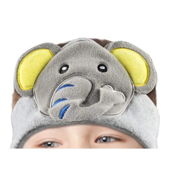 Contixo H1 Kids‎ Soft Fleece On-Ear Headphones 85dB Vol Protection Elephant NEW - Picture 2 of 3